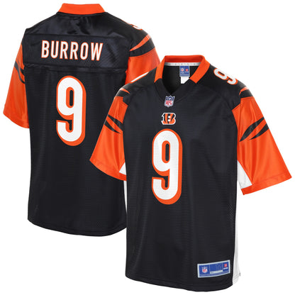 Cincinnati Bengals Joe Burrow Pro Line Black Football Jersey product image
