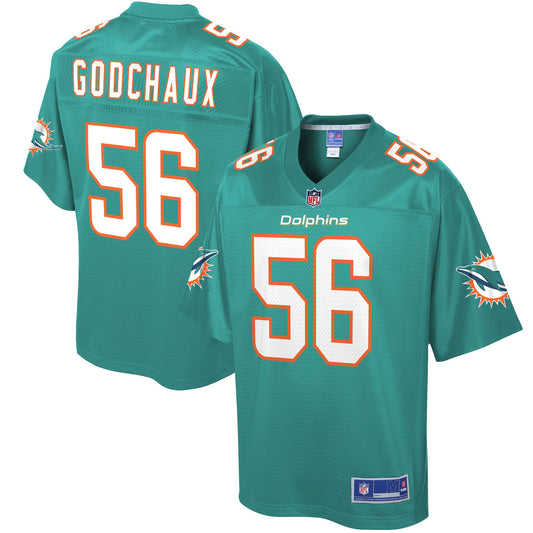 MIA DG  Pro Line Aqua Big Tall Jersey rtj football 1259