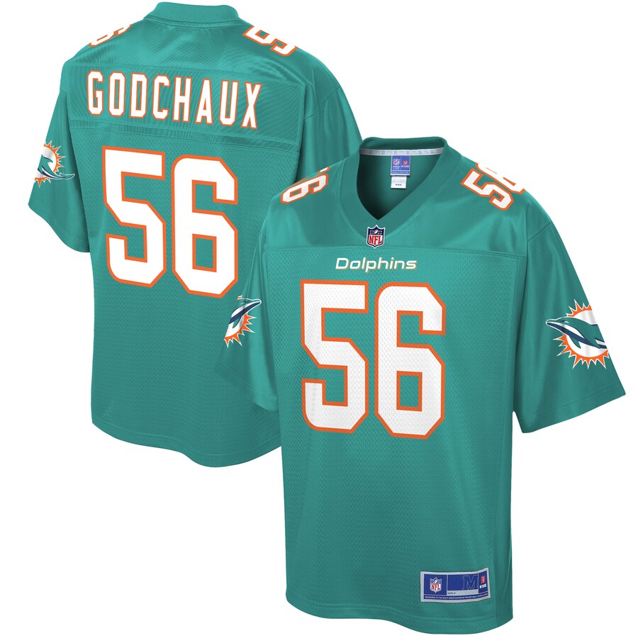 MIA DG  Pro Line Aqua Big Tall Jersey rtj football 1259