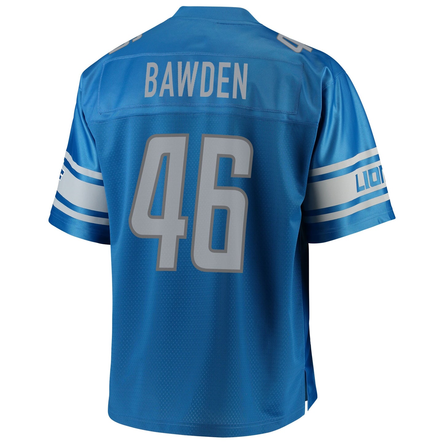 Detroit Lions Nick Bawden Pro Line Big & Tall Blue Football Jersey product image