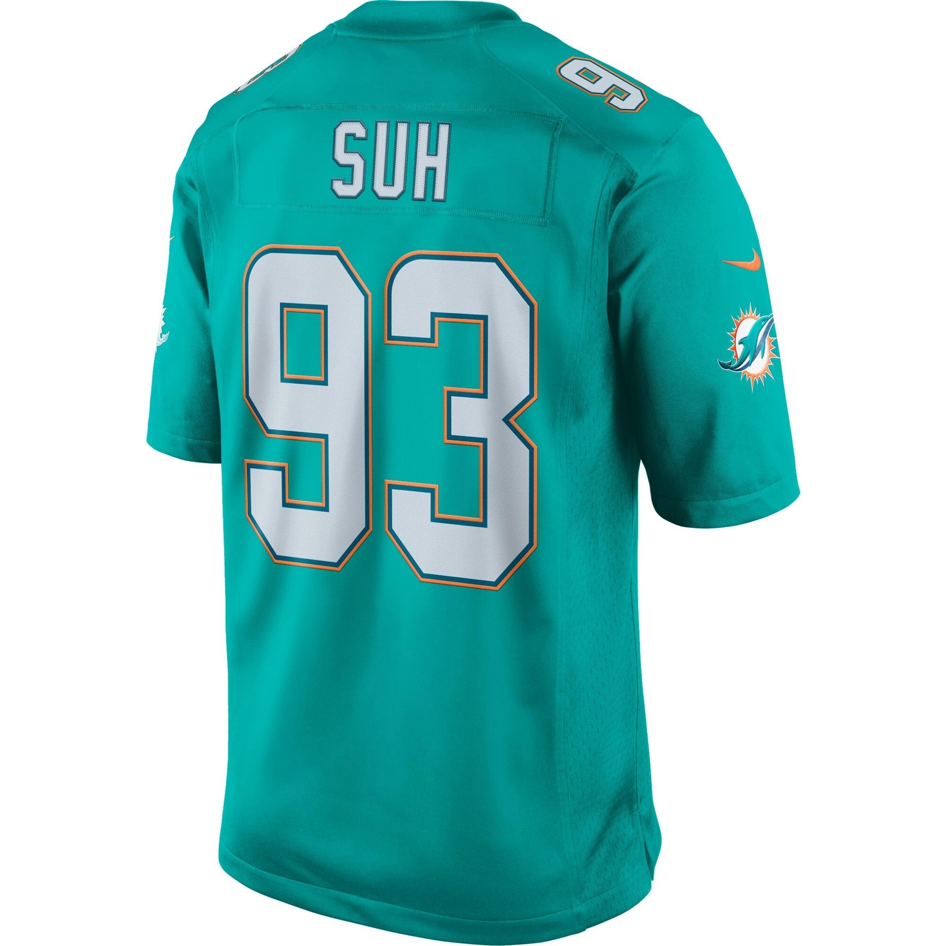 Miami Dolphins Ndamukong Suh Limited Aqua Football Jersey product image