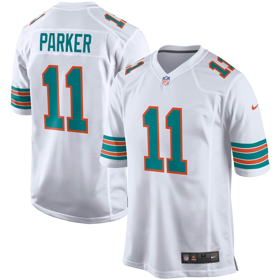 Miami Dolphins Devante Parker Alternate Game White Football Jersey product image