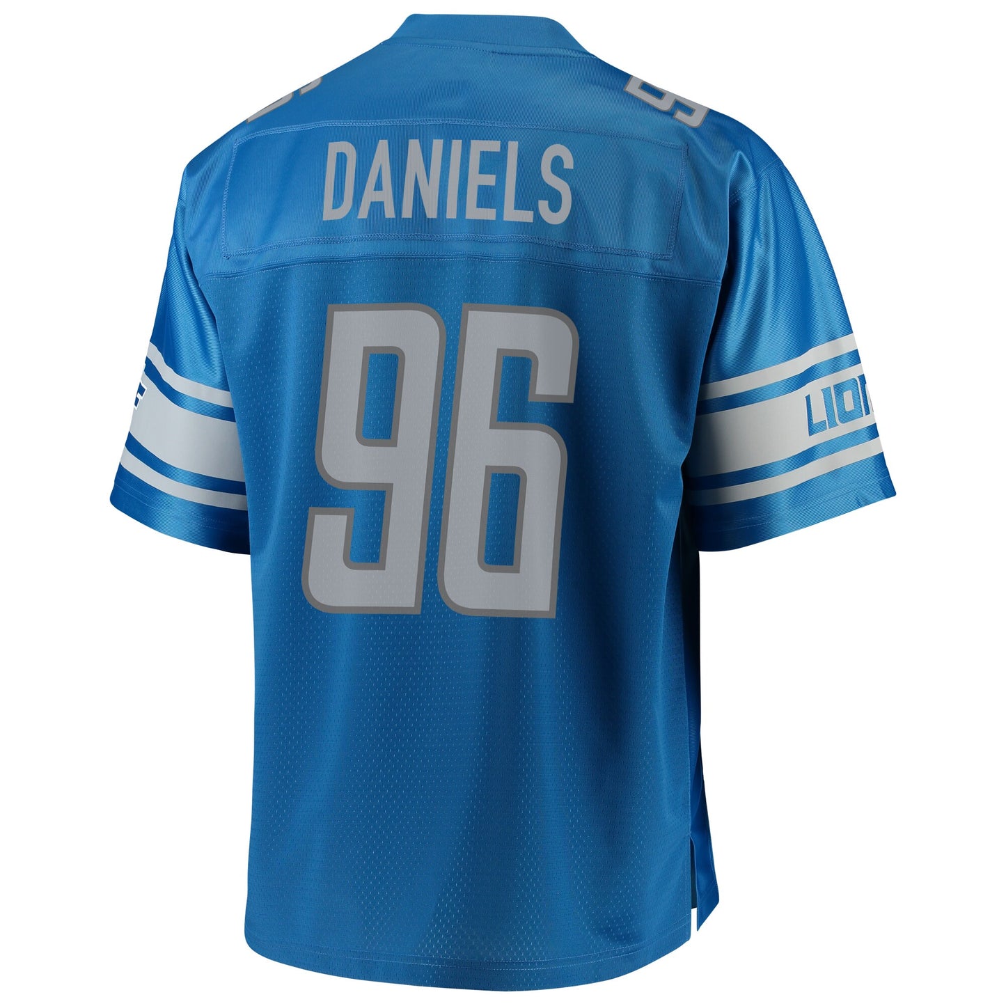 Detroit Lions Mike Daniels Pro Line Big & Tall Blue Football Jersey product image