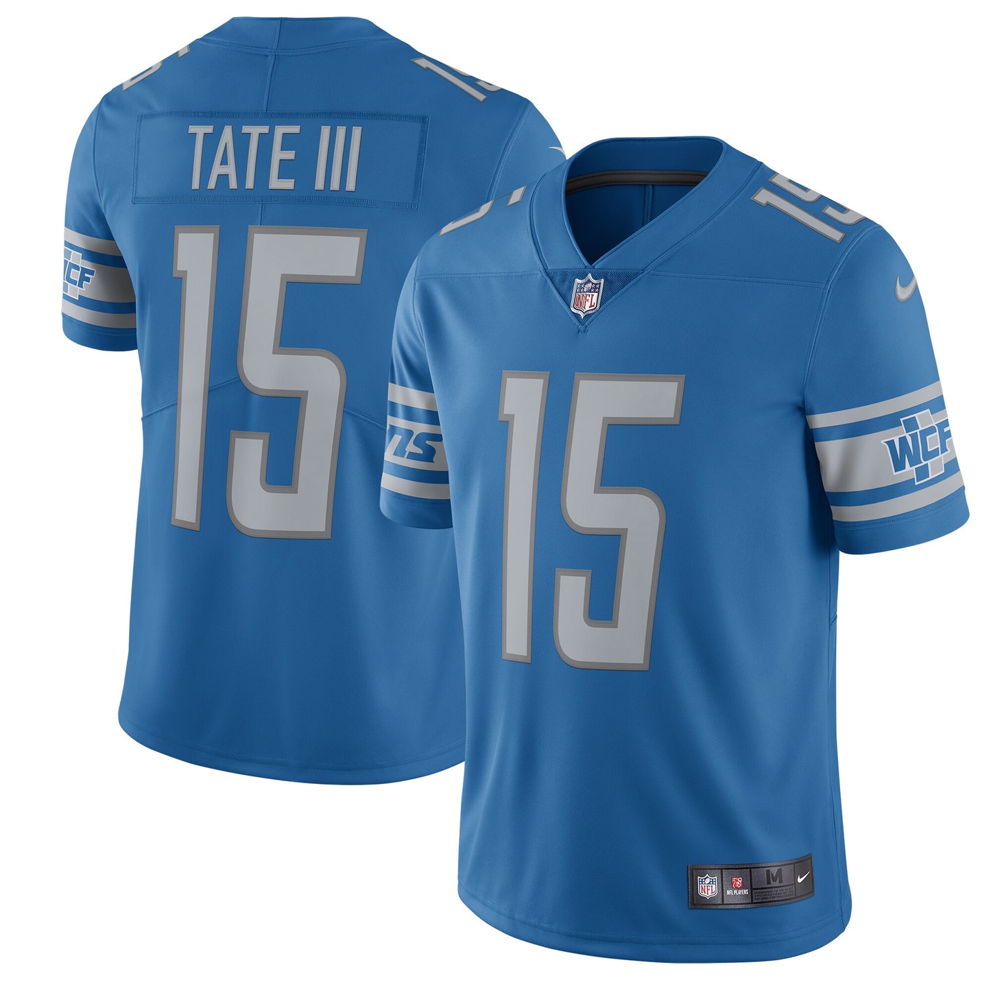 Detroit Lions Golden Tate 2017 Limited Blue Football Jersey product image