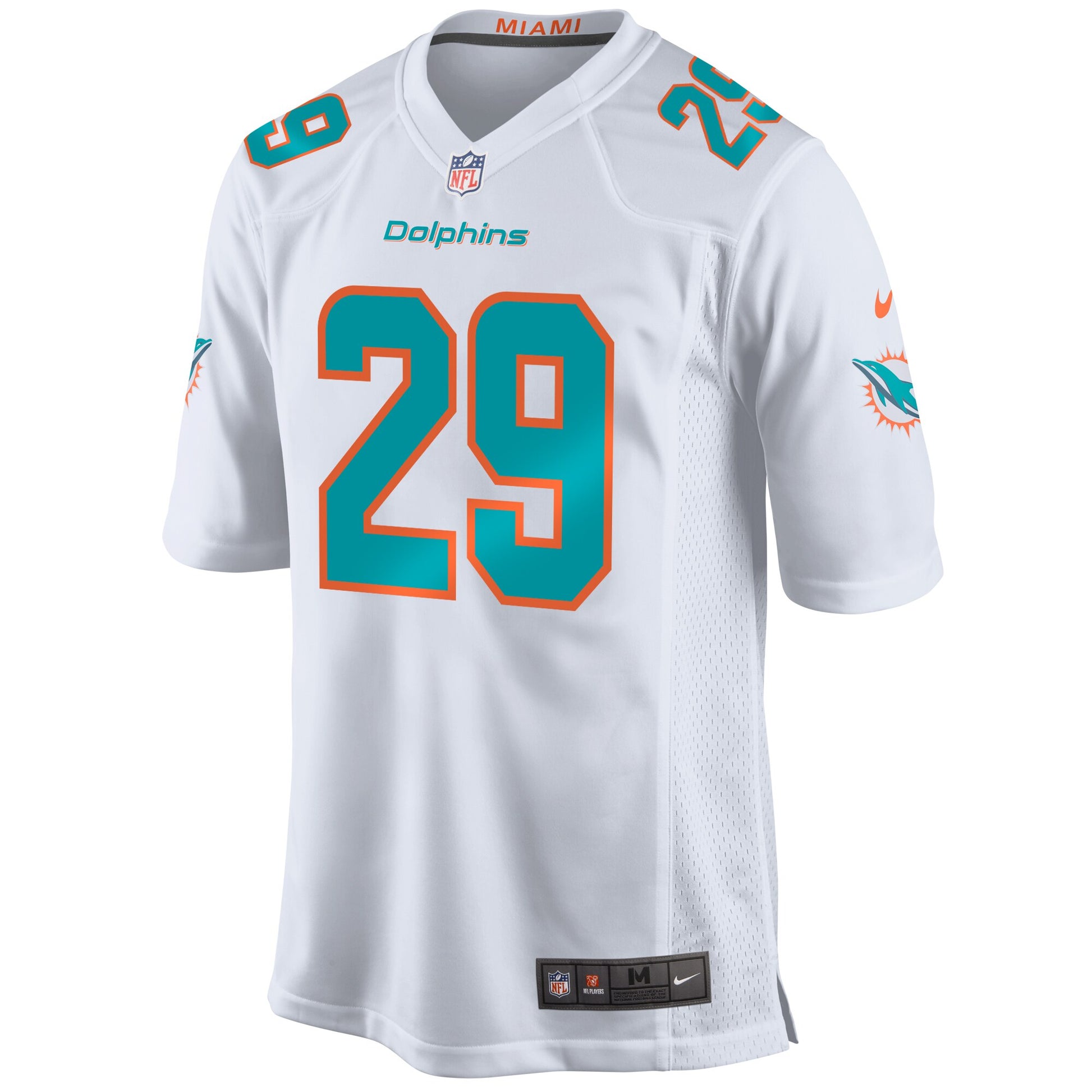 Miami Dolphins Minkah Fitzpatrick Game White Football Jersey product image