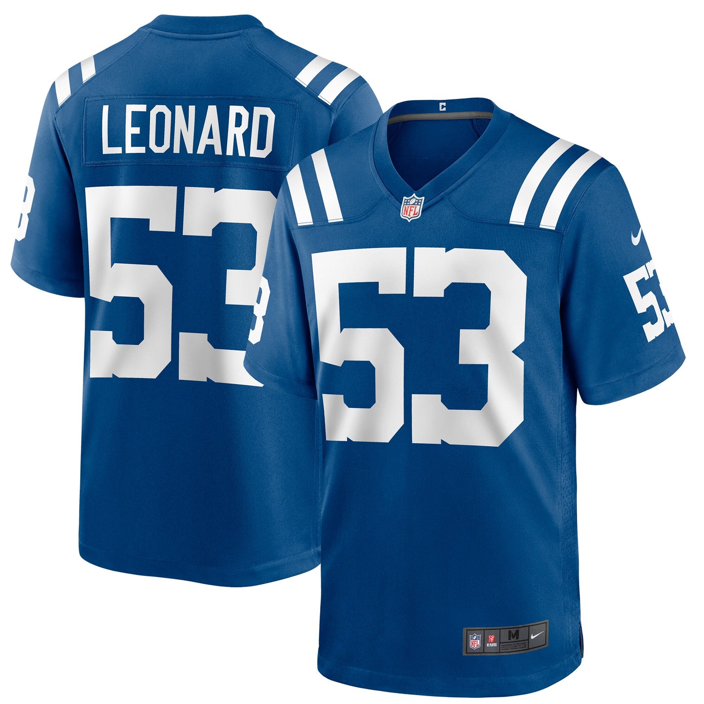Indianapolis Colts Darius Leonard Game Royal Football Jersey product image