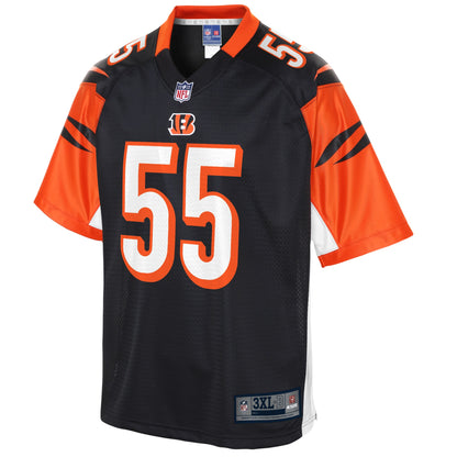 Cincinnati Bengals Laroy Reynolds Pro Line Big & Tall Team Color Black Football Jersey product image