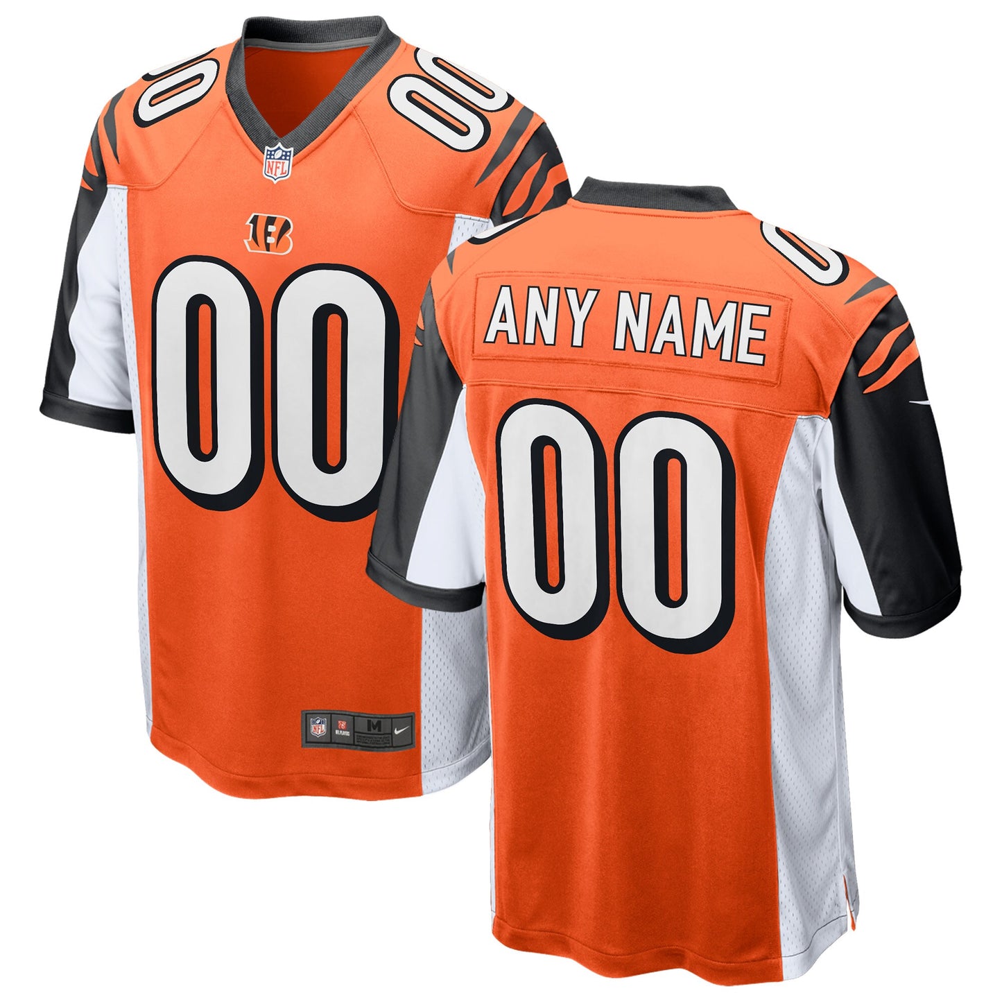 Cincinnati Bengals 2018 Custom Alternate Game Orange Football Jersey product image