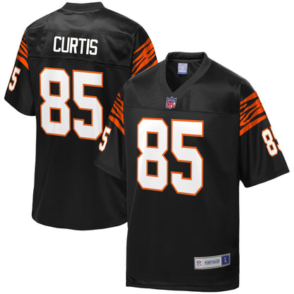 Cincinnati Bengals Isaac Curtis Pro Line Black Football Jersey product image