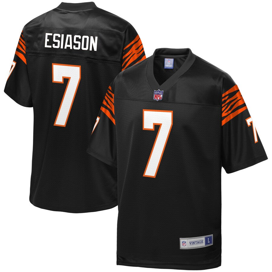 Cincinnati Bengals Boomer Esiason Pro Line Black Football Jersey product image
