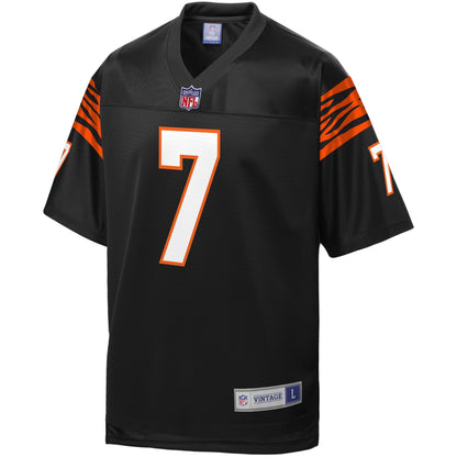 Cincinnati Bengals Boomer Esiason Pro Line Black Football Jersey product image