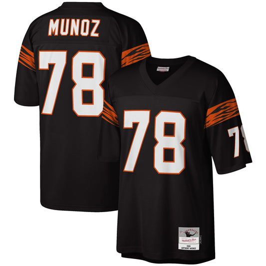 Cincinnati Bengals Anthony Munoz Legacy Black Football Jersey product image