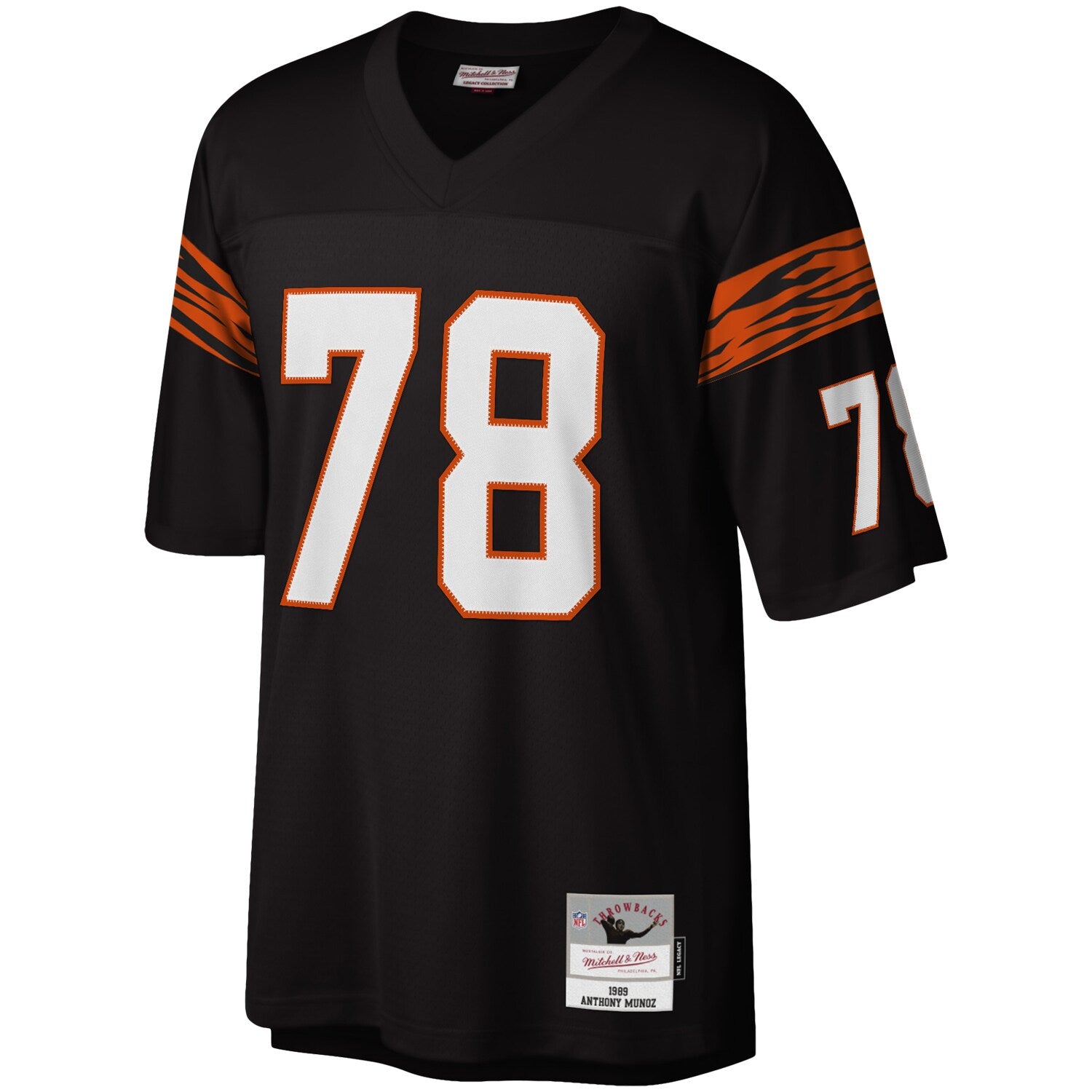 Cincinnati Bengals Anthony Munoz Legacy Black Football Jersey product image