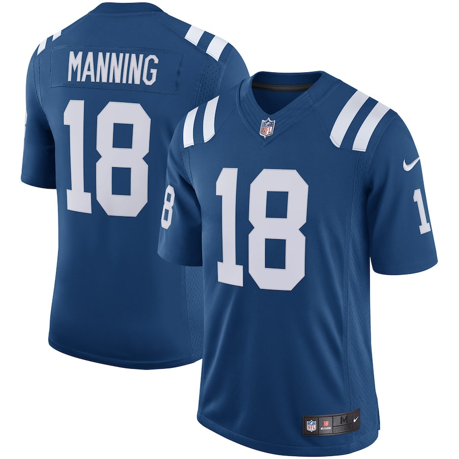 Indianapolis Colts Peyton Manning Limited Royal Football Jersey product image
