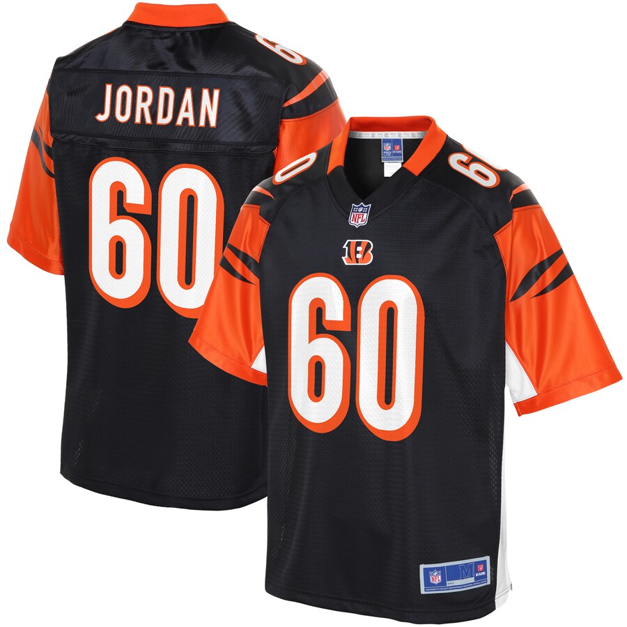 Cincinnati Bengals Michael Jordan Pro Line Black Football Jersey product image