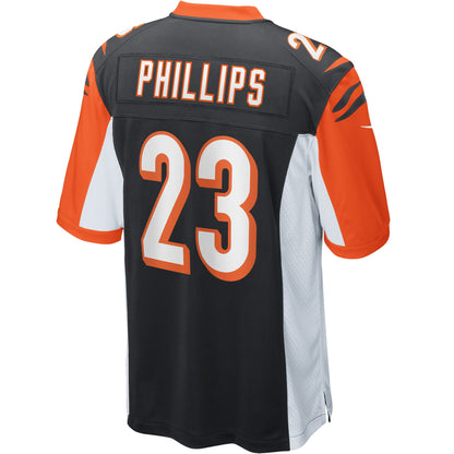 Cincinnati Bengals Darius Phillips Game Black Football Jersey product image