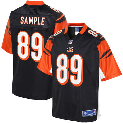 Cincinnati Bengals Drew Sample Pro Line Black Football Jersey product image
