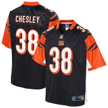 Cincinnati Bengals Anthony Chesley Pro Line Big & Tall Black Football Jersey product image