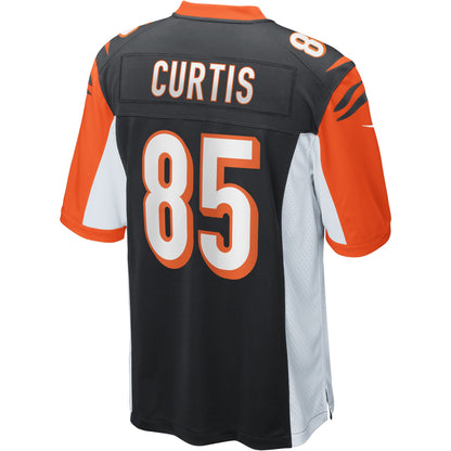 Cincinnati Bengals Isaac Curtis Game Black Football Jersey product image