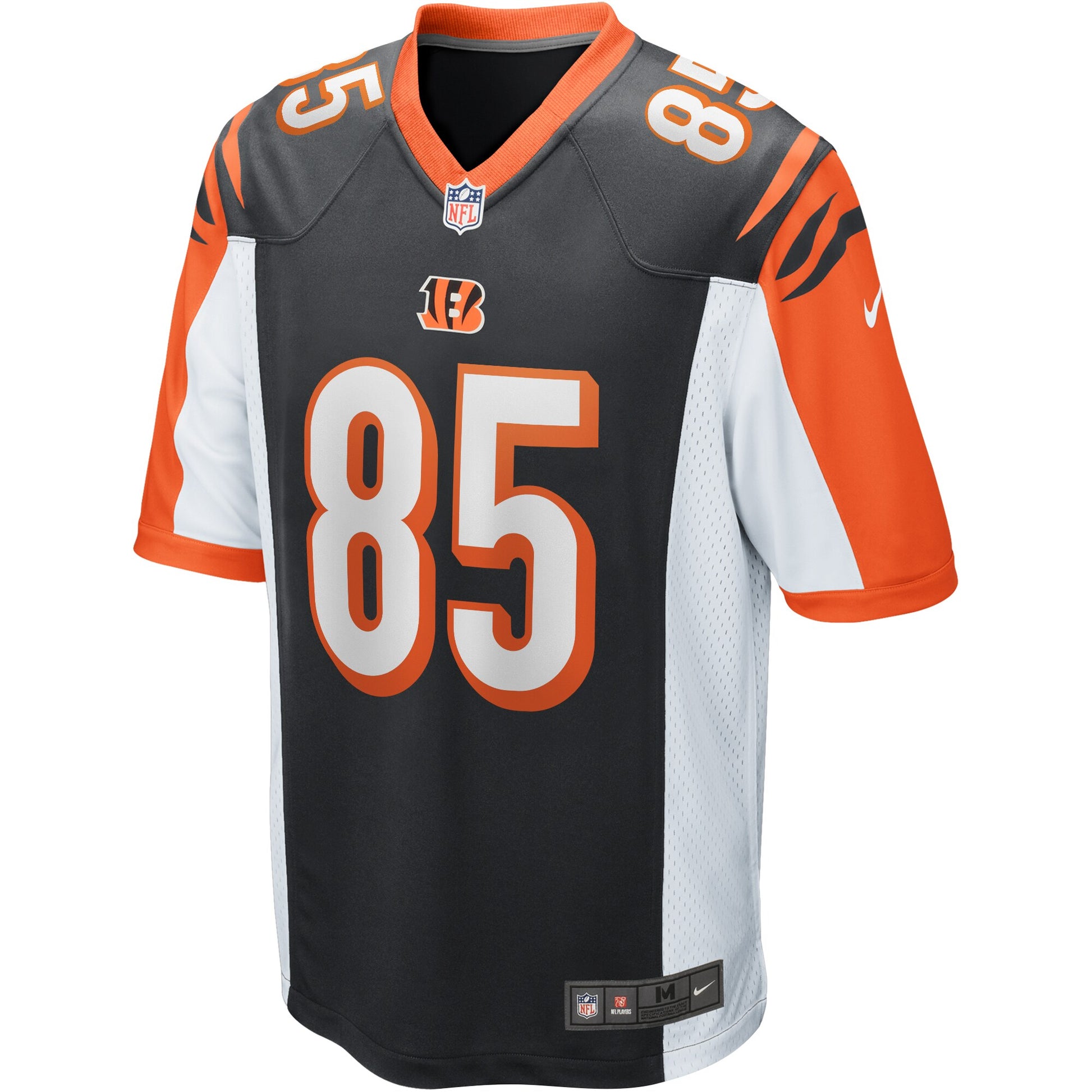 Cincinnati Bengals Isaac Curtis Game Black Football Jersey product image