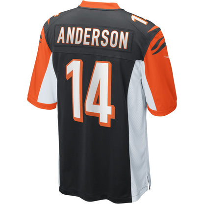 Cincinnati Bengals Ken Anderson Game Black Football Jersey product image