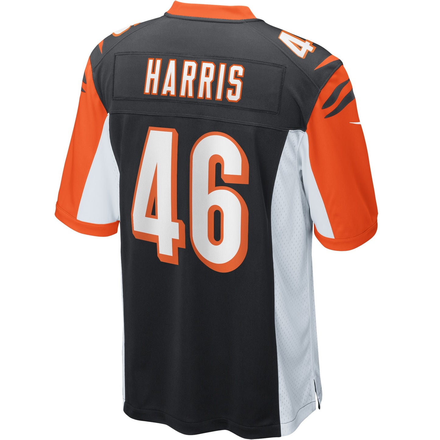 Cincinnati Bengals Clark Harris Game Black Football Jersey product image
