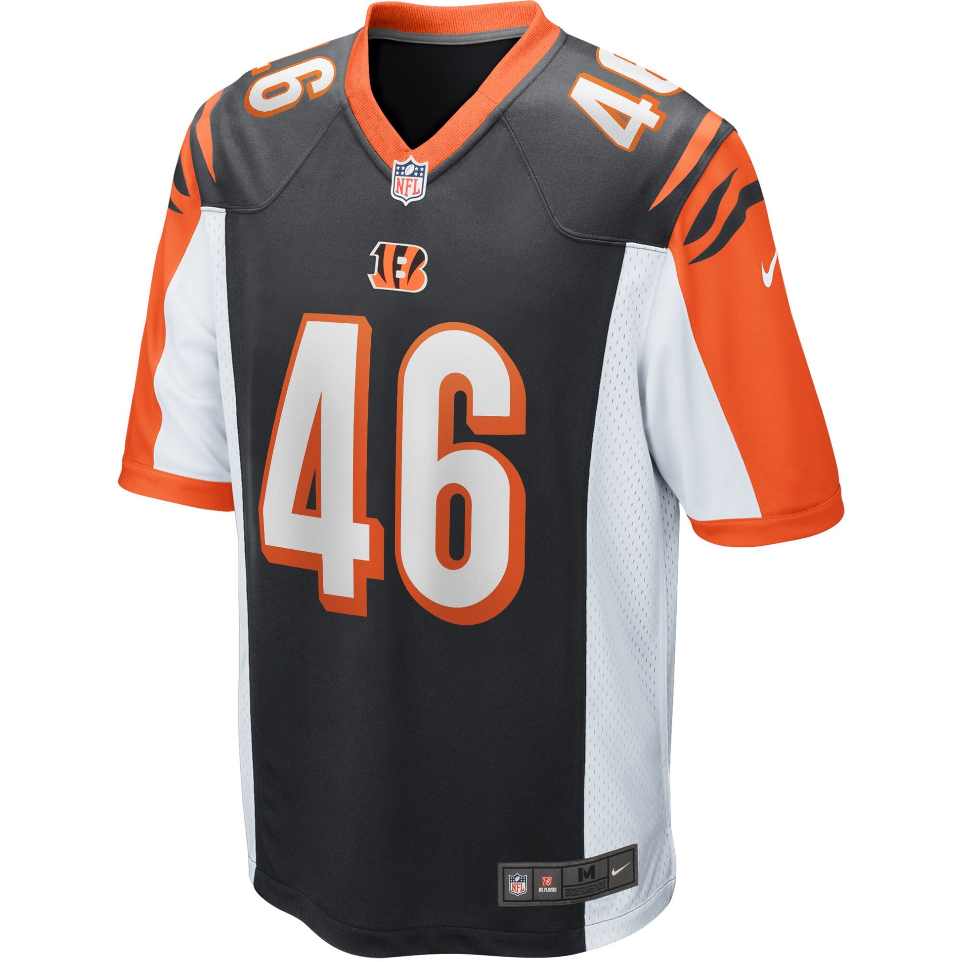 Cincinnati Bengals Clark Harris Game Black Football Jersey product image