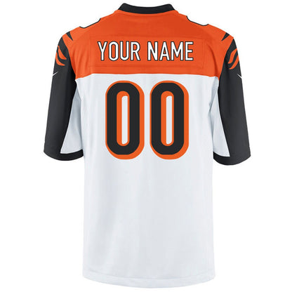 Cincinnati Bengals Customized Game White Football Jersey product image