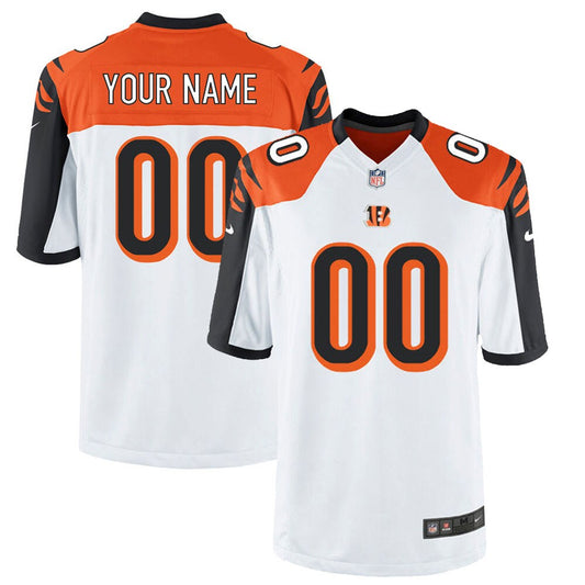 Cincinnati Bengals Customized Game White Football Jersey product image