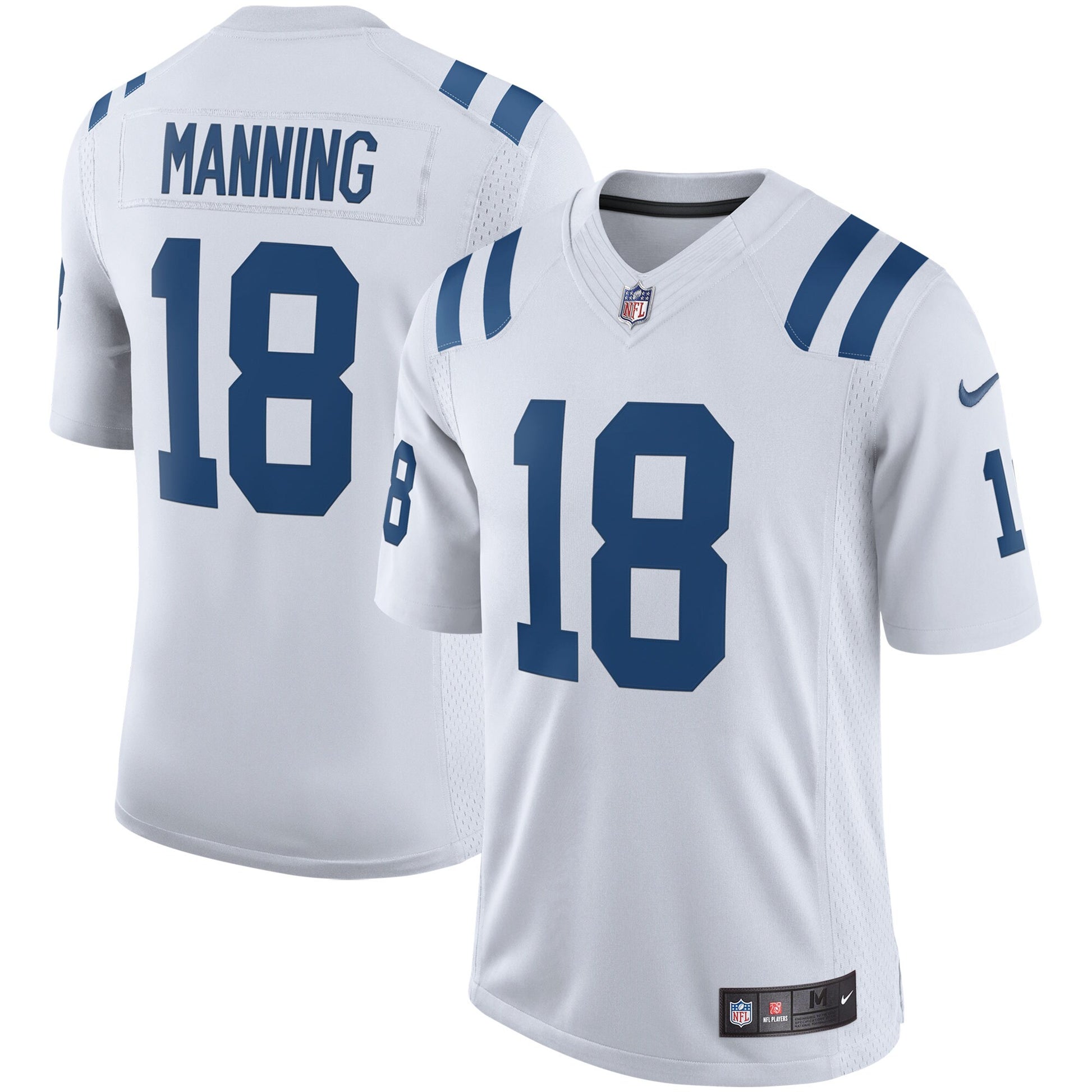 Indianapolis Colts Peyton Manning Limited White Football Jersey product image