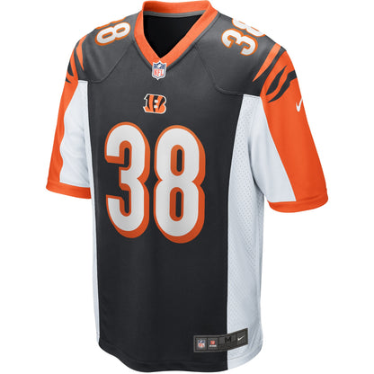 Cincinnati Bengals Leshaun Sims Game Black Football Jersey product image