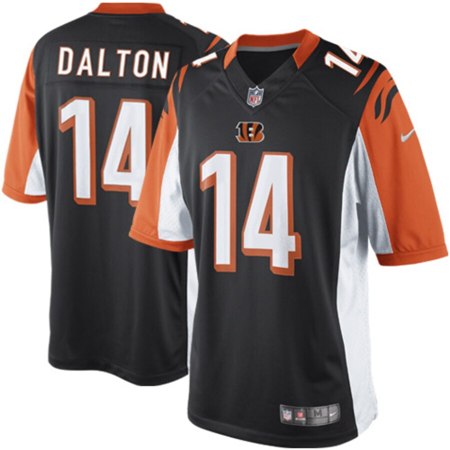 Cincinnati Bengals Andy Dalton Limited Black Football Jersey product image