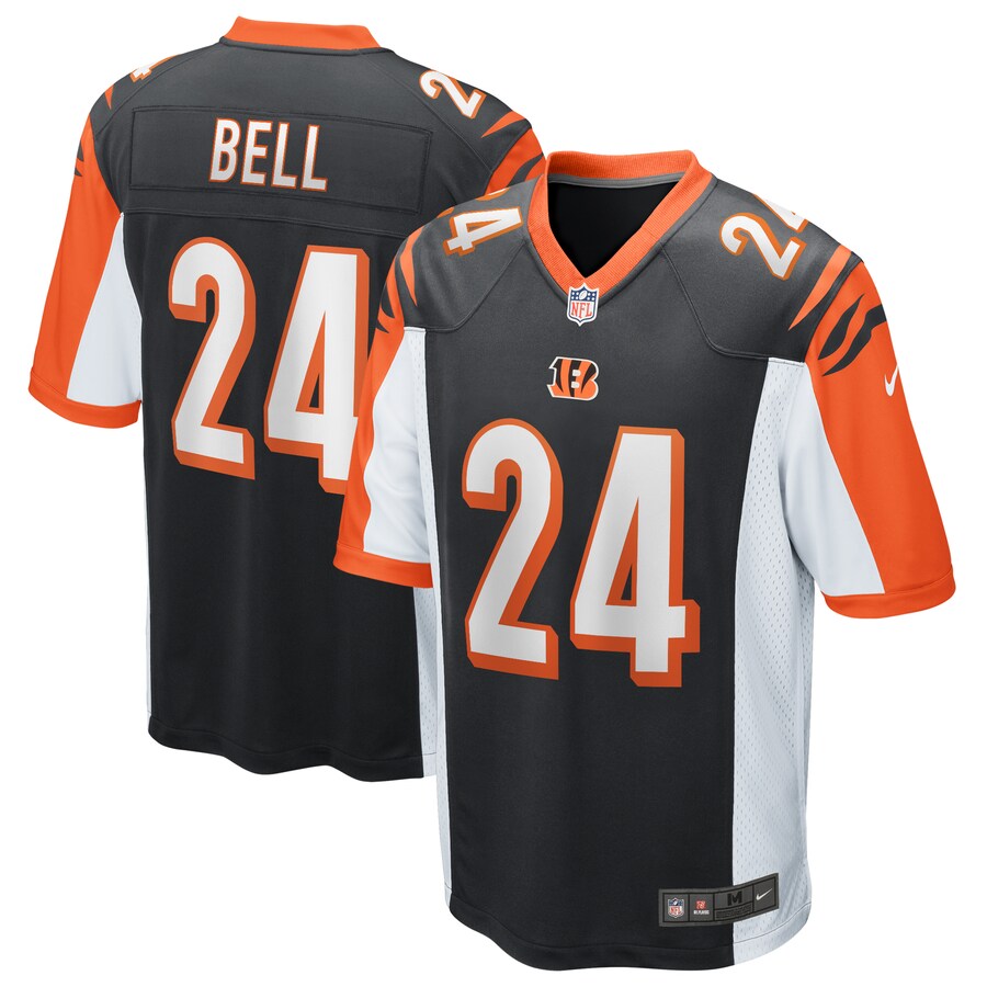 Cincinnati Bengals Vonn Bell Game Black Football Jersey product image