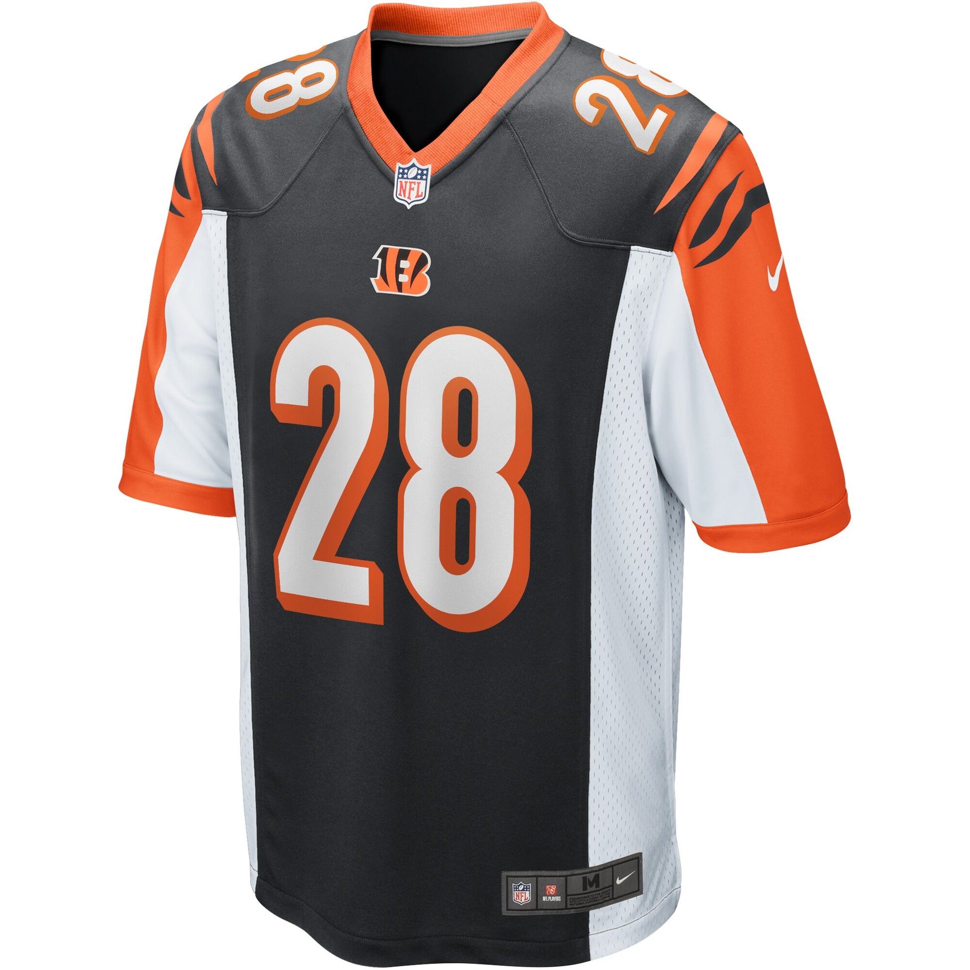 Cincinnati Bengals Corey Dillon Game Black Football Jersey product image