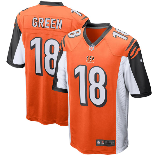 Cincinnati Bengals A.j. Game Orange Football Jersey product image