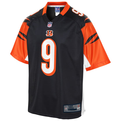 Cincinnati Bengals Joe Burrow Pro Line Big & Tall Black Football Jersey product image