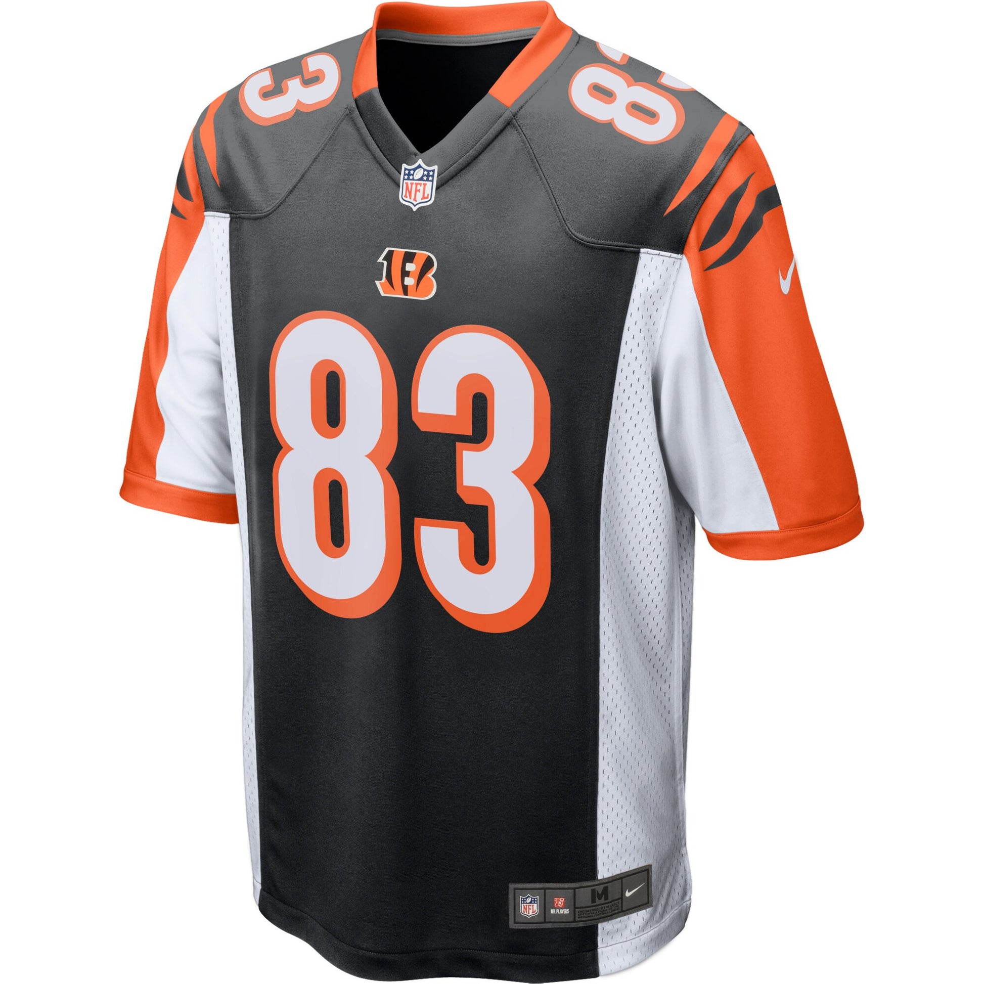 Cincinnati Bengals Tyler Boyd Game Black Football Jersey product image