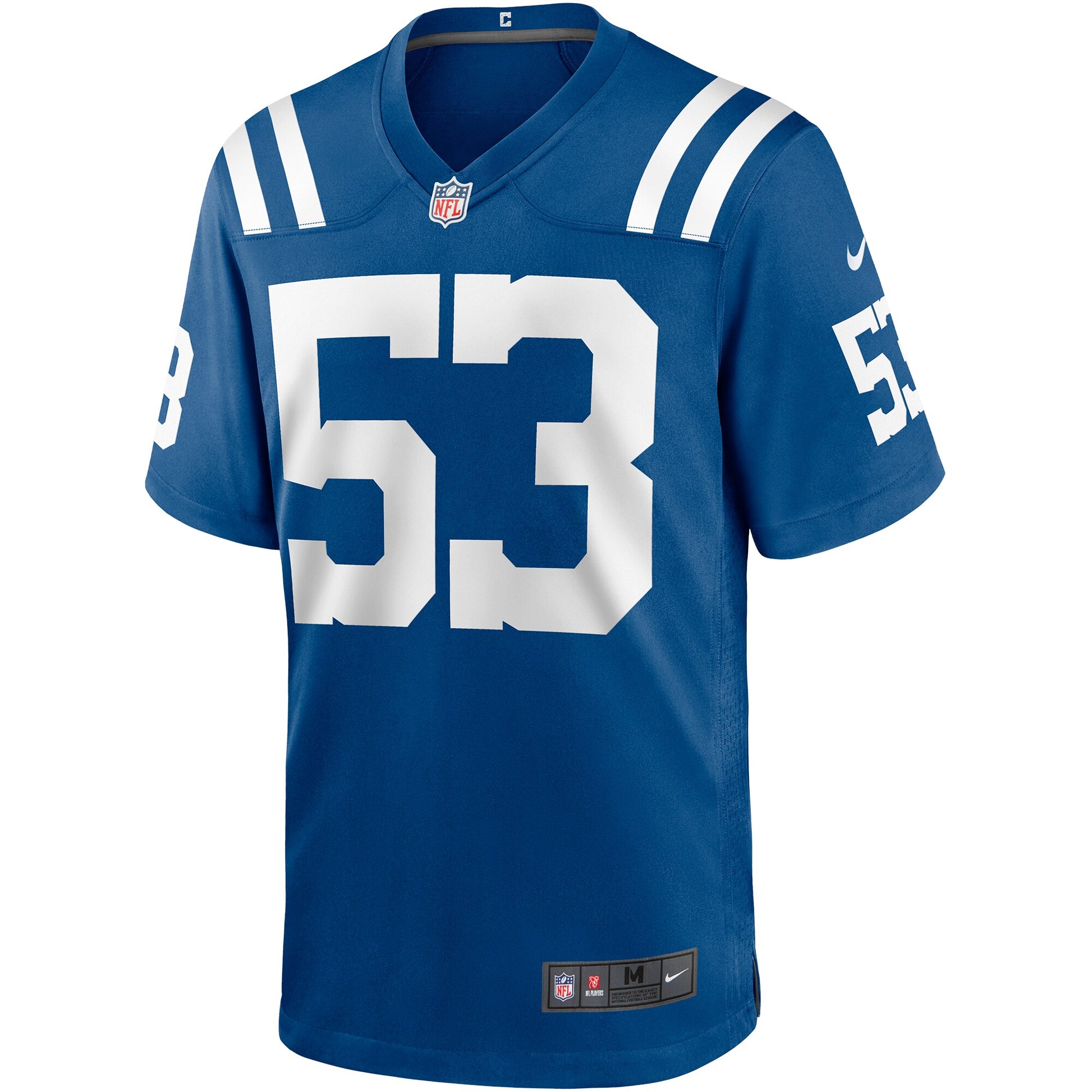 Indianapolis Colts Darius Leonard Game Royal Football Jersey product image