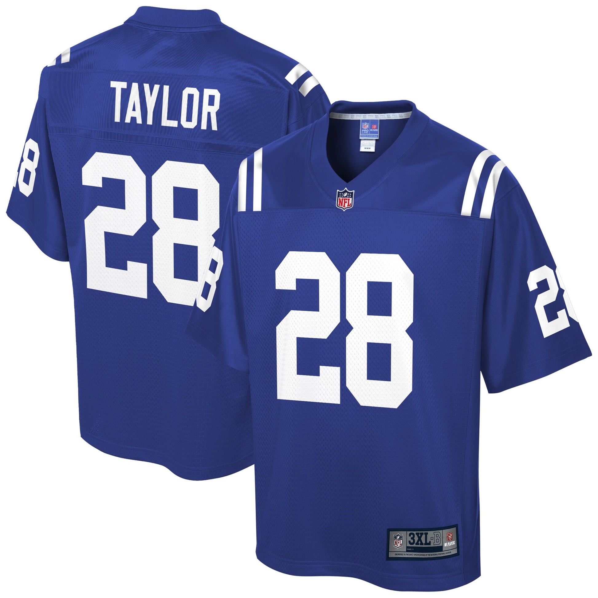 Indianapolis Colts Jonathan Taylor Pro Line Big & Tall Royal Football Jersey product image