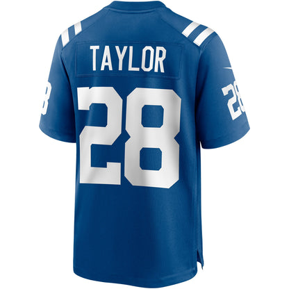 Indianapolis Colts Jonathan Taylor Game Royal Football Jersey product image