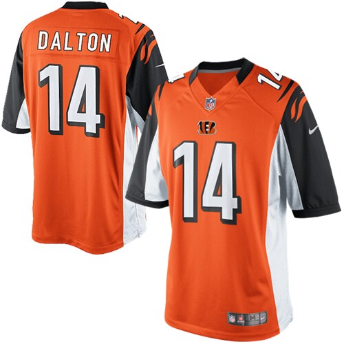 Cincinnati Bengals Andy Dalton Limited Orange Football Jersey product image