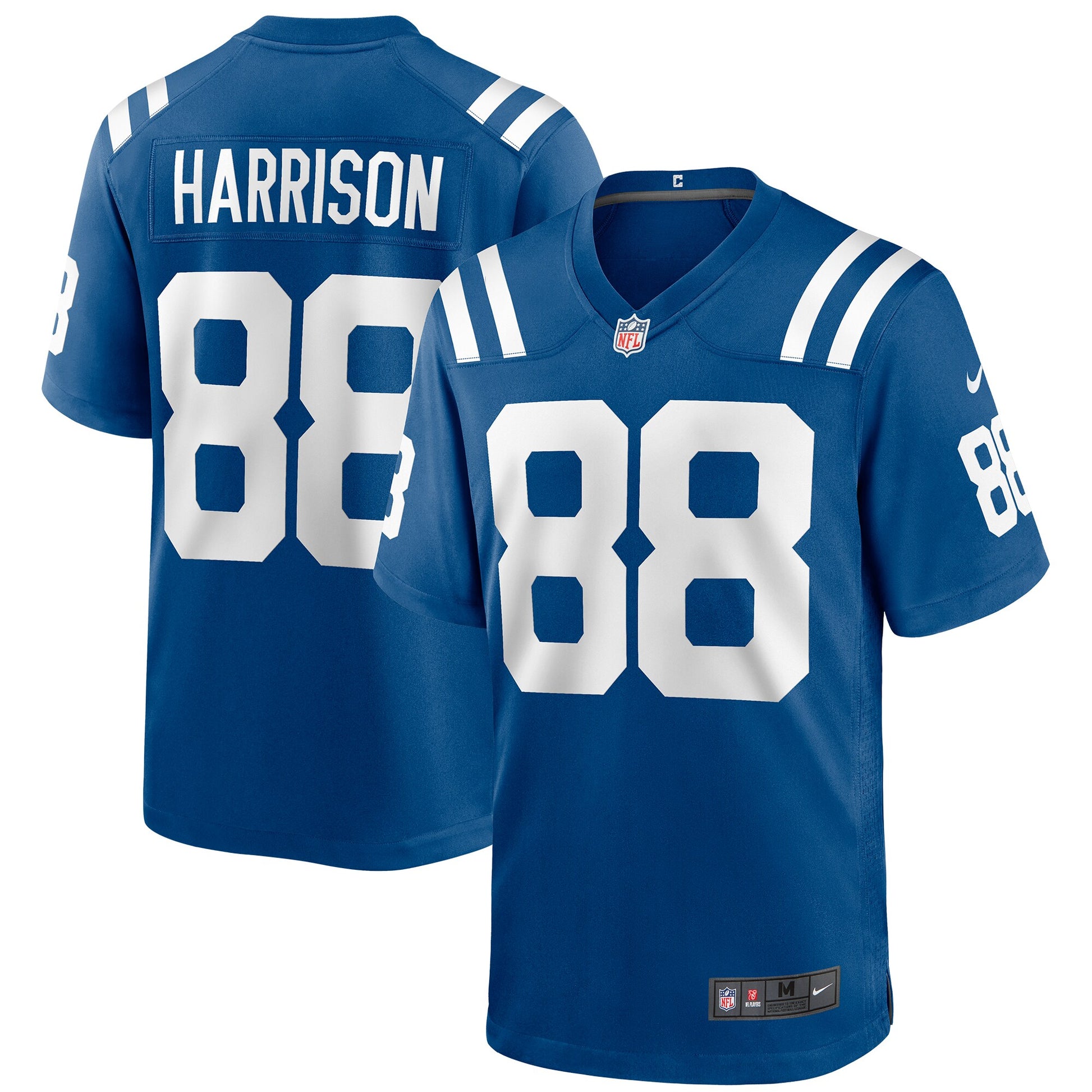 Indianapolis Colts Marvin Harrison Game Royal Football Jersey product image