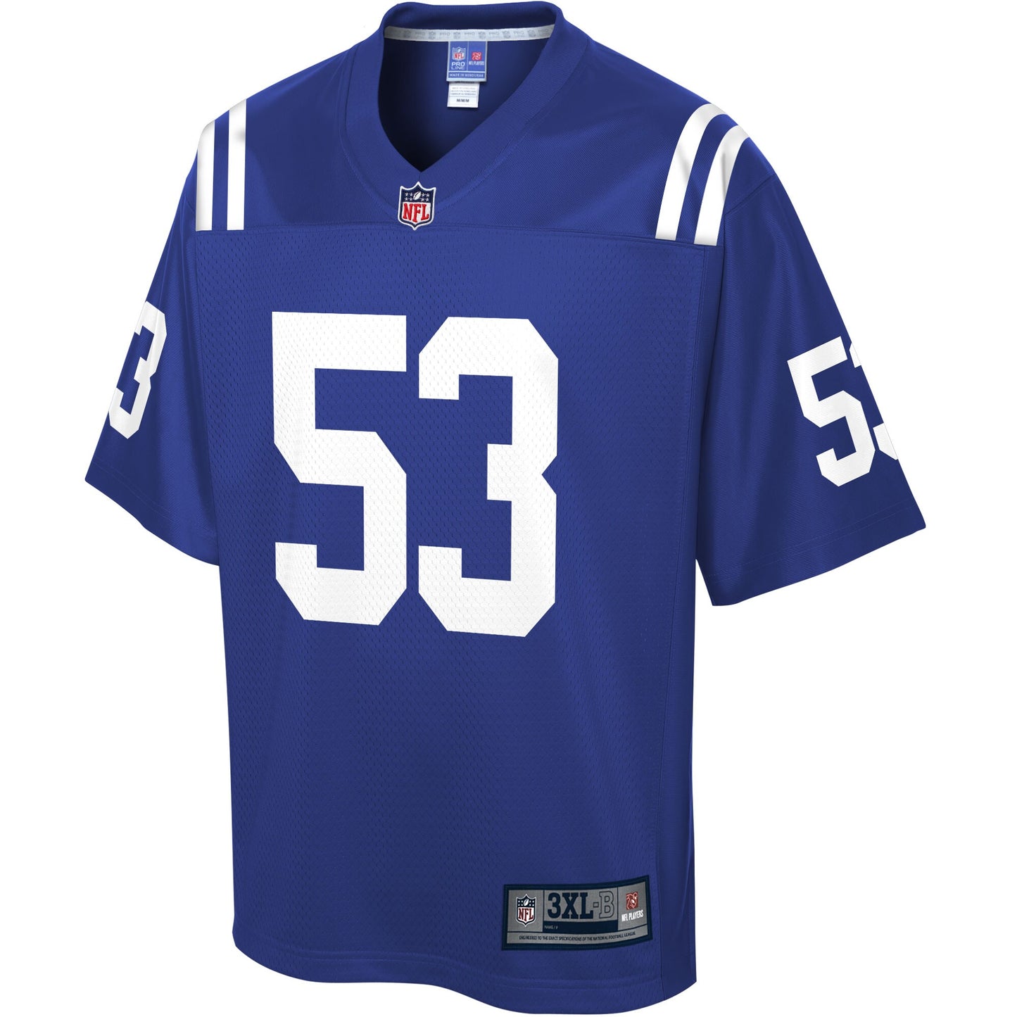Indianapolis Colts Darius Leonard Pro Line Big & Tall Royal Football Jersey product image