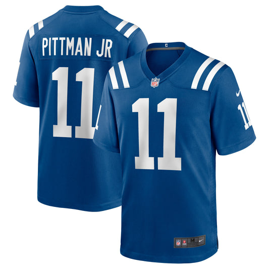 Indianapolis Colts Michael Pittman Jr. Game Royal Football Jersey product image