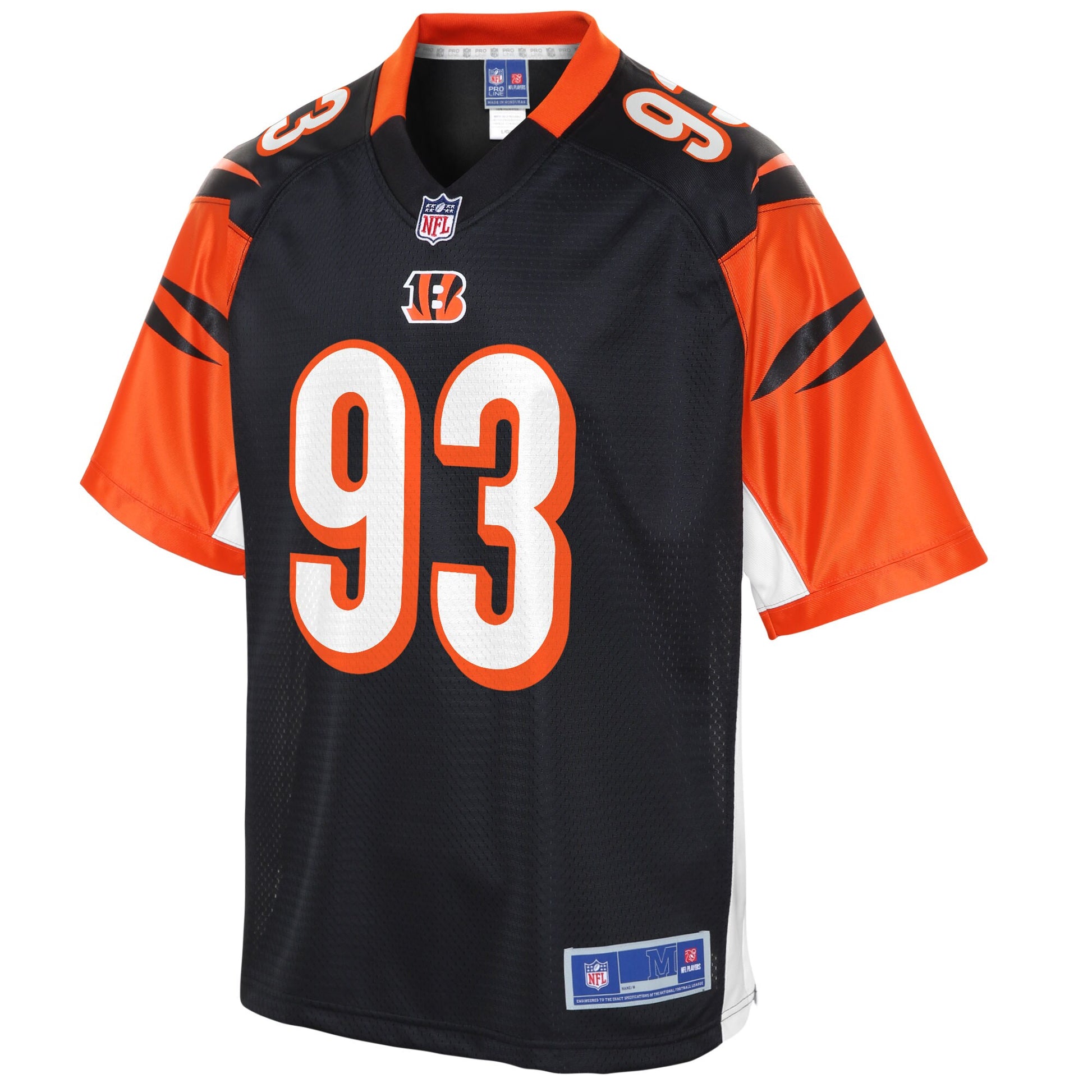 Cincinnati Bengals Andrew Brown Pro Line Black Football Jersey product image