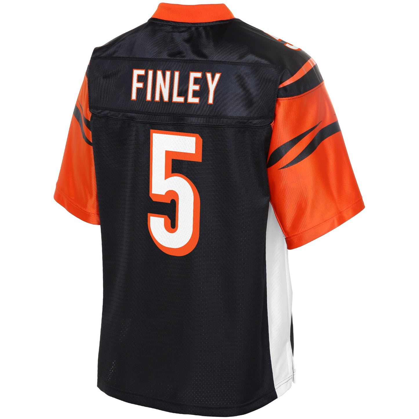 Cincinnati Bengals Ryan Finley Pro Line Big & Tall Black Football Jersey product image