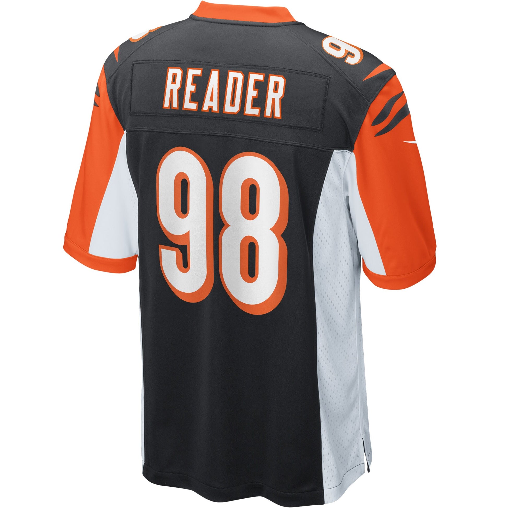Cincinnati Bengals D.j. Reader Game Black Football Jersey product image