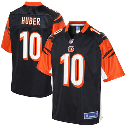 Cincinnati Bengals Kevin Huber Pro Line Big & Tall Black Football Jersey product image