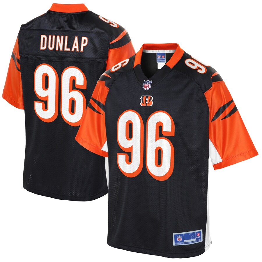Cincinnati Bengals Carlos Dunlap Pro Line Big & Tall Black Football Jersey product image