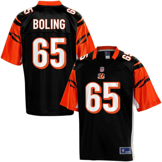 Cincinnati Bengals Clint Boling Pro Line Team Color Football Jersey product image